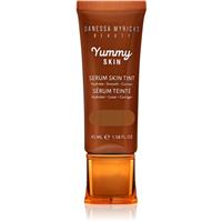 Danessa Myricks Beauty Yummy Skin Serum Skin Tint moisturising smoothing foundation shade 13 - Dark Skin with Warm Golden Undertones 45 ml