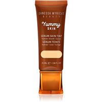 Danessa Myricks Beauty Yummy Skin Serum Skin Tint moisturising smoothing foundation shade 1 - Very Fair Skin With Golden-Yellow Undertones 45 ml