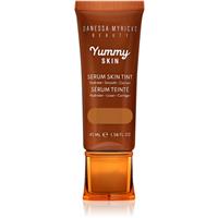 Danessa Myricks Beauty Yummy Skin Serum Skin Tint moisturising smoothing foundation shade 11 - Tan to Dark Skin with Neutral Olive Undertones 45 ml