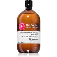 The Doctor Keratin + Arginine + Biotin Maximum Energy keratin shampoo for hair strengthening and shine 946 ml