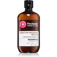 The Doctor Keratin + Arginine + Biotin Maximum Energy keratin shampoo for hair strengthening and shine 355 ml