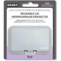 Dooky Reusable Lid Grey Card wet wipes cap 1 pc