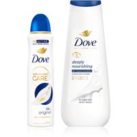 Dove Advanced Care Deeply Nourishing deodorant and shower gel bulk pack