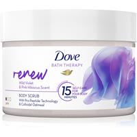 Dove Bath Therapy Renew gentle body scrub Wild Violet & Pink Hibiscut 295 ml
