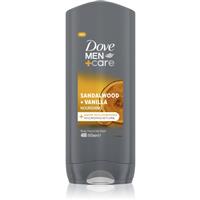 Dove Men+Care Sandalwood&Vanilla shower gel 3-in-1 for men 400 ml