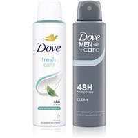 Dove Fresh Dove Men+Care deodorant spray