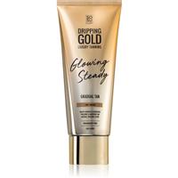 Dripping Gold Glowing Steady self-tanning cream for a gradual tan Light - Medium 200 ml