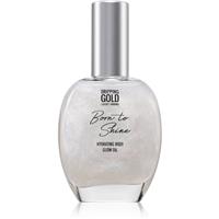 Dripping Gold Born To Shine shimmering oil for the body shade Silver 55 ml