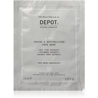 DEPOT 800 SKIN SPECIFICS NO. 806 TONING & REVITALIZING FACE MASK revitalising face mask for men 12x13 ml