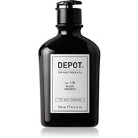Depot 100 HAIR CLEANSING NO. 110 BLACK SHAMPOO shampoo neutralising brass tones 250 ml