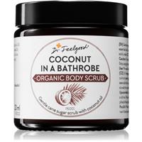 Dr. Feelgood Organic Coconut in a Bathrobe sugar scrub with coconut oil 120 ml