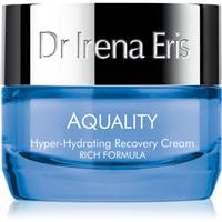 Dr Irena Eris Aquality Hyper-Hydrating Recovery Cream Rich Formula deep moisturising cream with anti-wrinkle effect 50 ml
