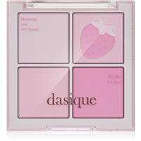 Dasique Blending Mood Cheek blusher palette for healthy look shade 06 Berry Smoothie 10 g
