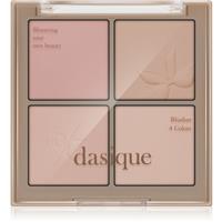 Dasique Blending Mood Cheek blusher palette for healthy look shade 10 Muted Nuts 10 g