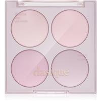Dasique Blending Mood Cheek blusher palette for healthy look shade 08 Blueberry Sorbet 10 g