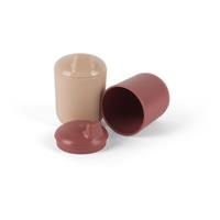 Dantoy Tiny Bio Sippy Cups cup Nude/Red 0m+ 2 pc
