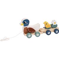 2Kids Toys Pull-along Toy Duck Family squeaky toy 12m+ 1 pc