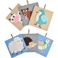 2Kids Toys Sensory Pictures Animals picture book 6 pc
