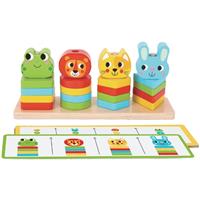 2Kids Toys Wooden Activity Toy Friends activity toy wooden 18 m+ 27 pc