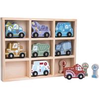 2Kids Toys Wooden Car Set toy set 2y+ 12 pc