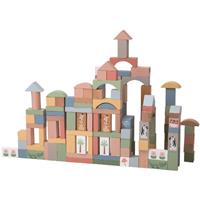 2Kids Toys Safari Animal Blocks activity toy wooden 12m+ 120 pc