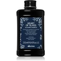 Davines Heart of Glass Silkening Shampoo gentle cleansing shampoo for blonde hair 250 ml