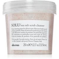 Davines Essential Haircare SOLU Sea Salt Scrub Cleanser cleansing scrub for all hair types 250 ml