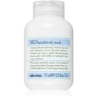 Davines SU Hair&Body Wash 2-in-1 shower gel and shampoo 75 ml