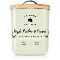 DW Home Farmhouse Maple Praline & Caramel scented candle 255 g