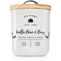 DW Home Farmhouse Vanilla Bean & Berry scented candle 255 g