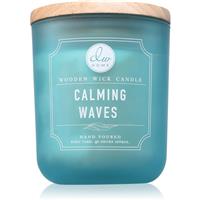 DW Home Signature Calming Waves scented candle with wooden wick 326 g
