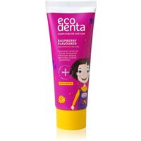 Ecodenta Super + natural toothpaste for kids flavour Raspberry 75 ml
