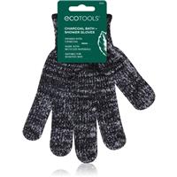 EcoTools Charcoal Bath Infused Gloves exfoliating glove 2 pc