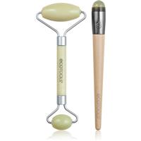 EcoTools Jade Duo massage roller for face and massage tool for the eye area 1 pc