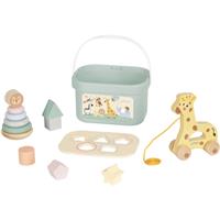 eliNeli ZOO 4 in 1 toy set wooden 1 pc