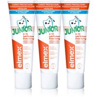 Elmex Junior 6-12 Years toothpaste for children 3x75 ml