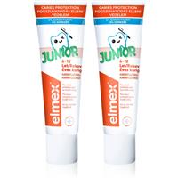 Elmex Junior 6-12 Years toothpaste for children 2 x 75 ml