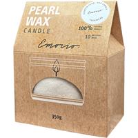 Emocio Pearl wax Cashmere White scented candle 350 g