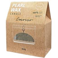 Emocio Pearl Wax Green candle 350 g