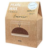 Emocio Pearl wax Cashmere Red scented candle 350 g