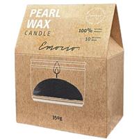 Emocio Pearl Wax Black candle 350 g