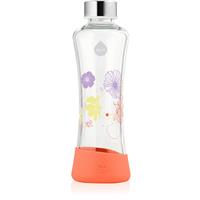 Equa FlowerHead glass water bottle Poppy 550 ml
