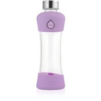 Equa Active glass water bottle Plum 550 ml