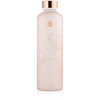 Equa Mismatch glass water bottle colour Bloom 750 ml