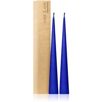 ester & erik cone candles cornflower (no. 48) decorative candle 2x37 cm