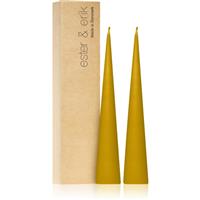 ester & erik cone candles honey balm (no. 43) decorative candle 2x25 cm
