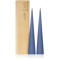ester & erik cone candles icy lavender (no. 05) decorative candle 2x25 cm