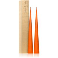 ester & erik cone candles mild orange (no. 16) decorative candle 2x37 cm