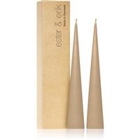 ester & erik cone candles melon sorbet (no. 19) decorative candle 2x25 cm