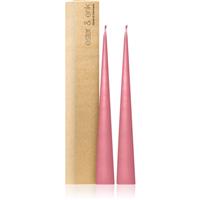 ester & erik cone candles old rose (no. 39) decorative candle 2x37 cm